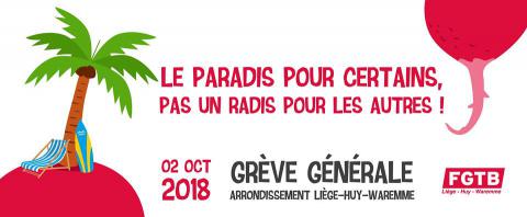 FGTB Liège-Huy-Waremme - Actions de grève