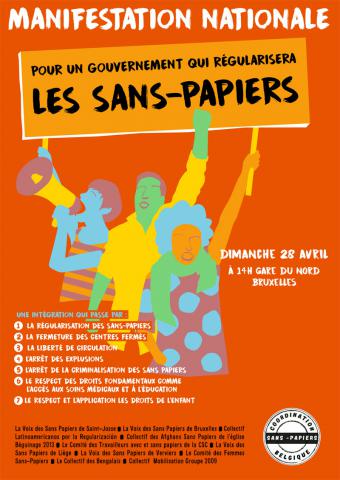 Manifestation nationale | Pour un gouvernement qui régularisera les sans-papiers
